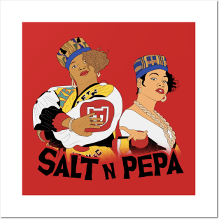 1985 Salt n Pepa simple art Posters and Art